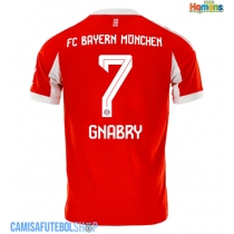 Camisa de time de futebol Bayern Munich Serge Gnabry #7 Replicas 1º Equipamento 2025-26 Manga Curta